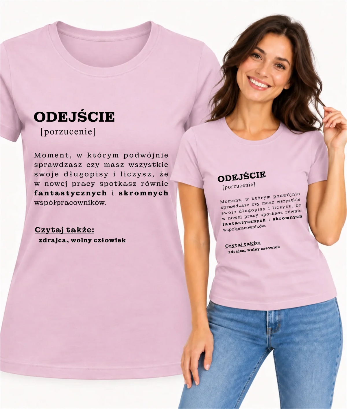 Koszulka damska - Odejście z pracy [porzucenie]