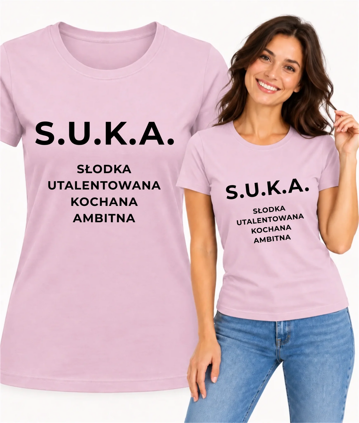 Koszulka damska - S.U.K.A. - śmieszny prezent dla niej - bez cenzury DZ16