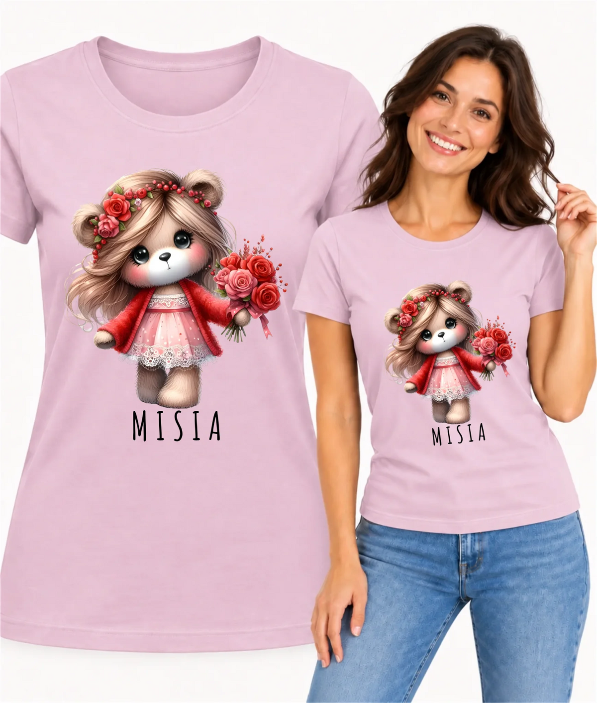 Koszulka damska - Misia W35