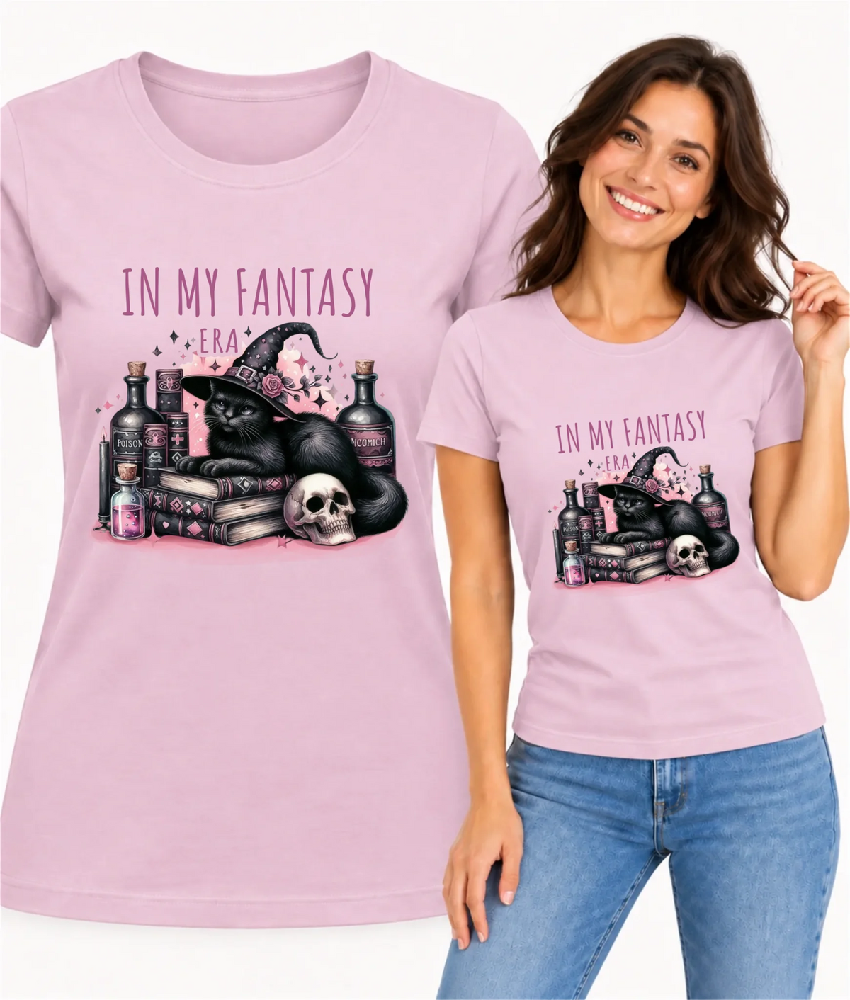 Koszulka damska na Halloween - In my fantasy era HL04