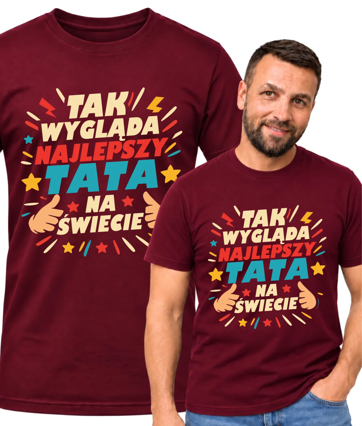 Koszulka dla taty - Tak wygląda najlepszy tata na świecie DT08