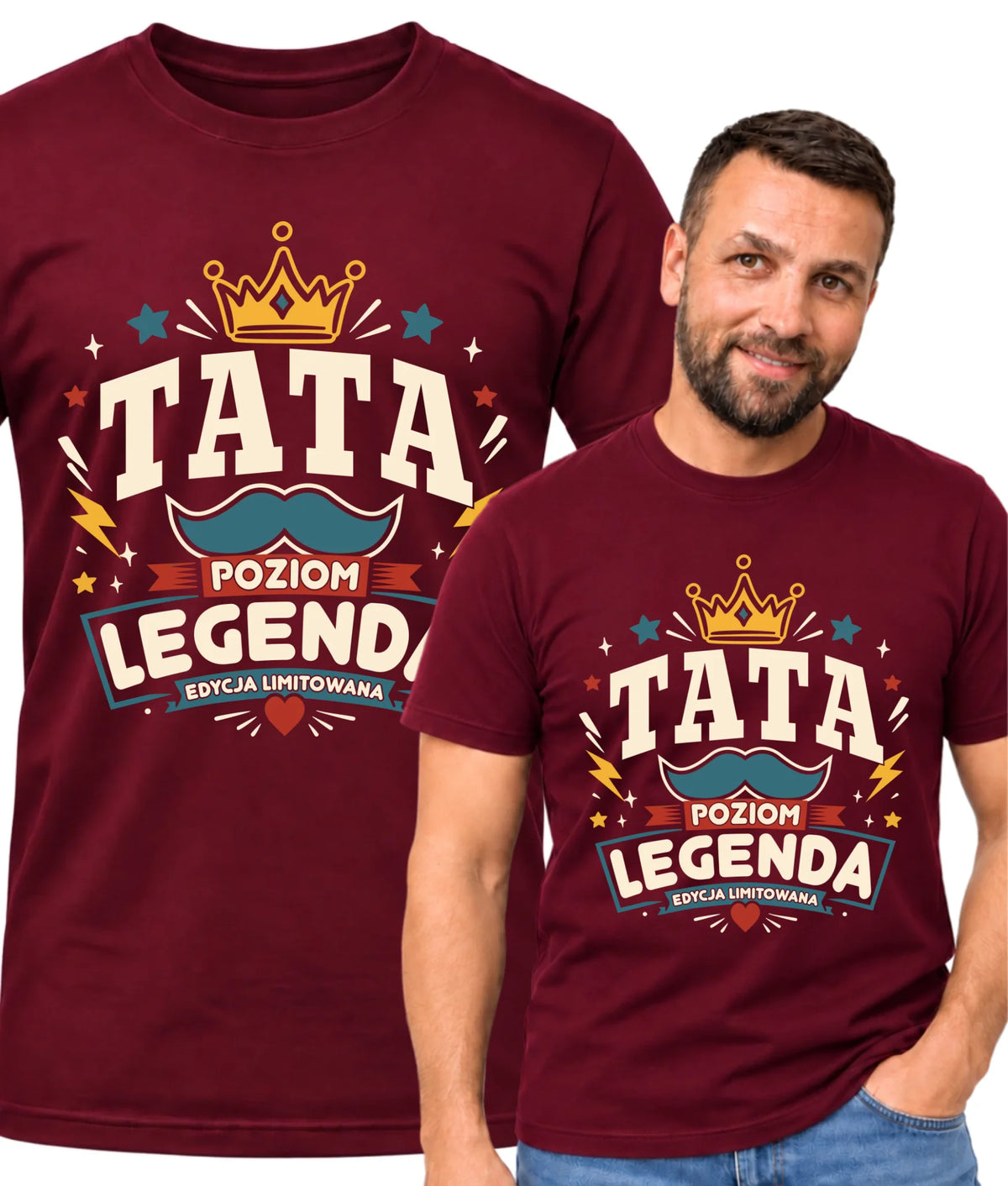 Koszulka dla taty - Legenda Edycja Limitowana DT26