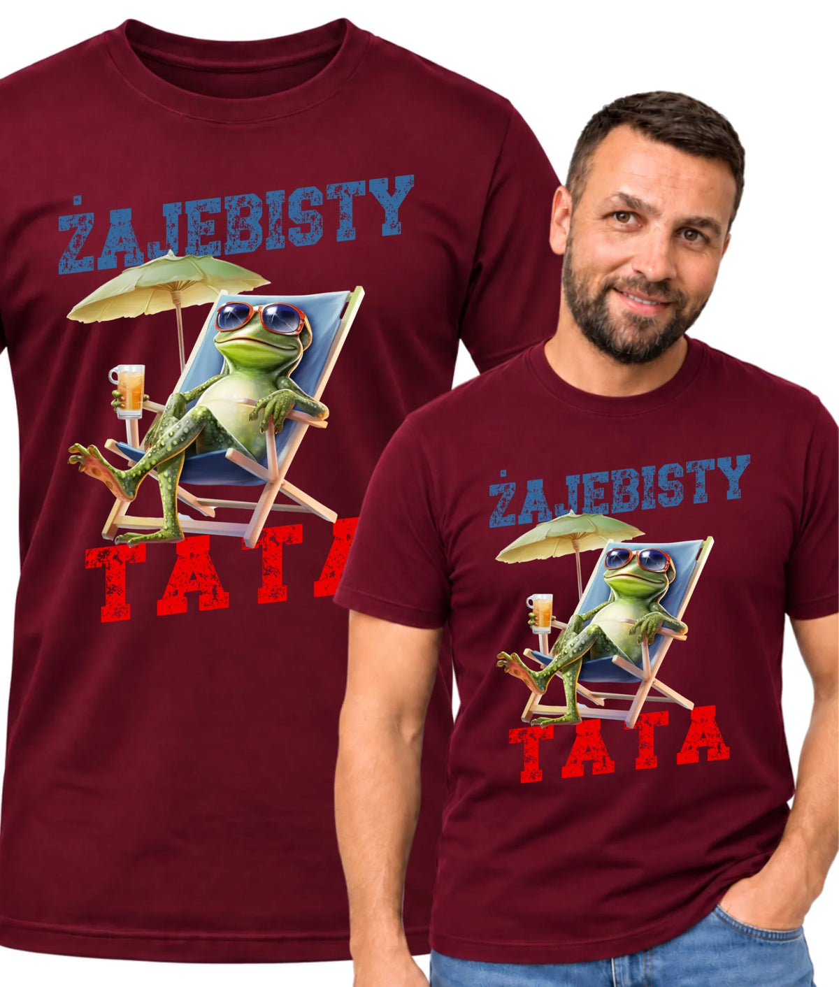 Koszulka dla taty - Żajebisty Tata DT35