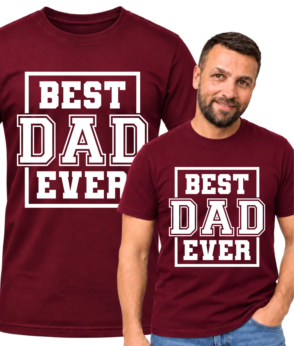 Koszulka dla taty - Best dad ever DT27