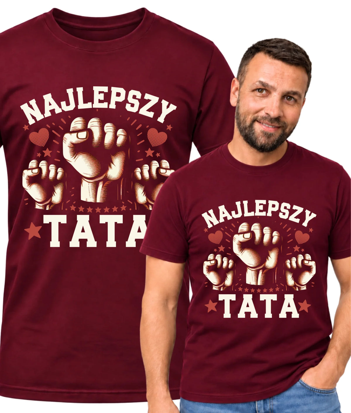 Koszulka  dla taty - Najlepszy tata DT12