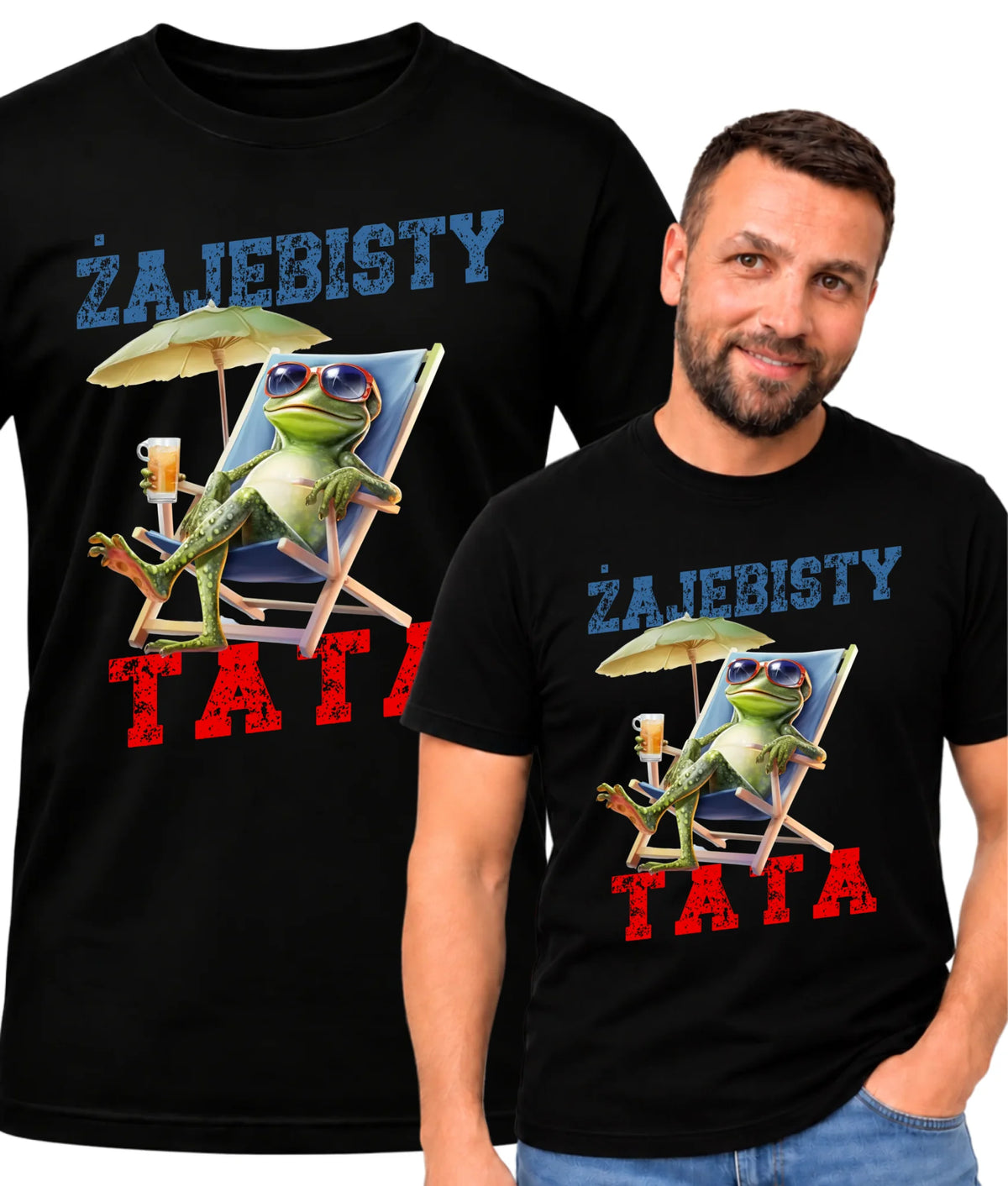 Koszulka dla taty - Żajebisty Tata DT35