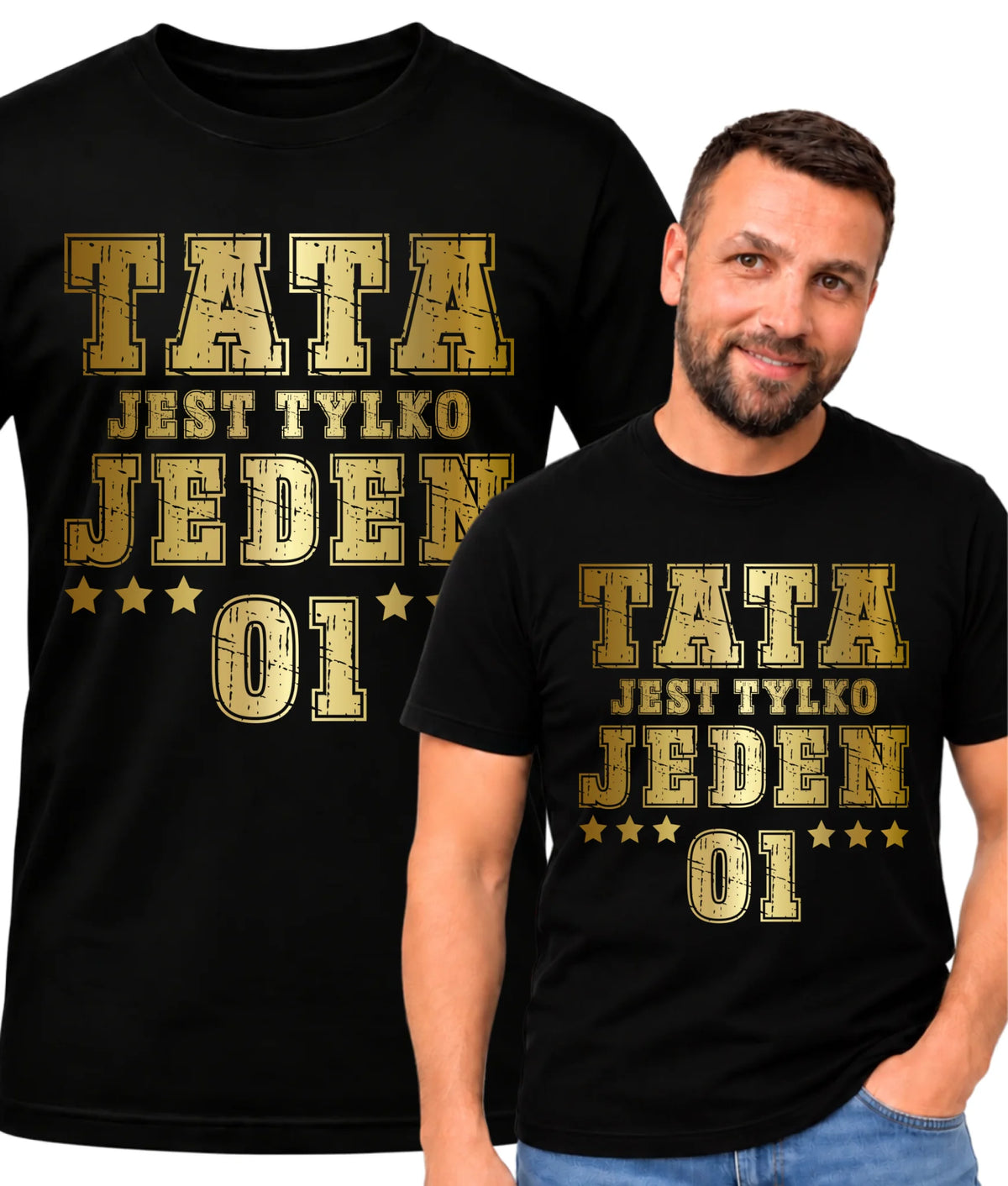 Koszulka dla taty - Tata jest tylko jeden DT33