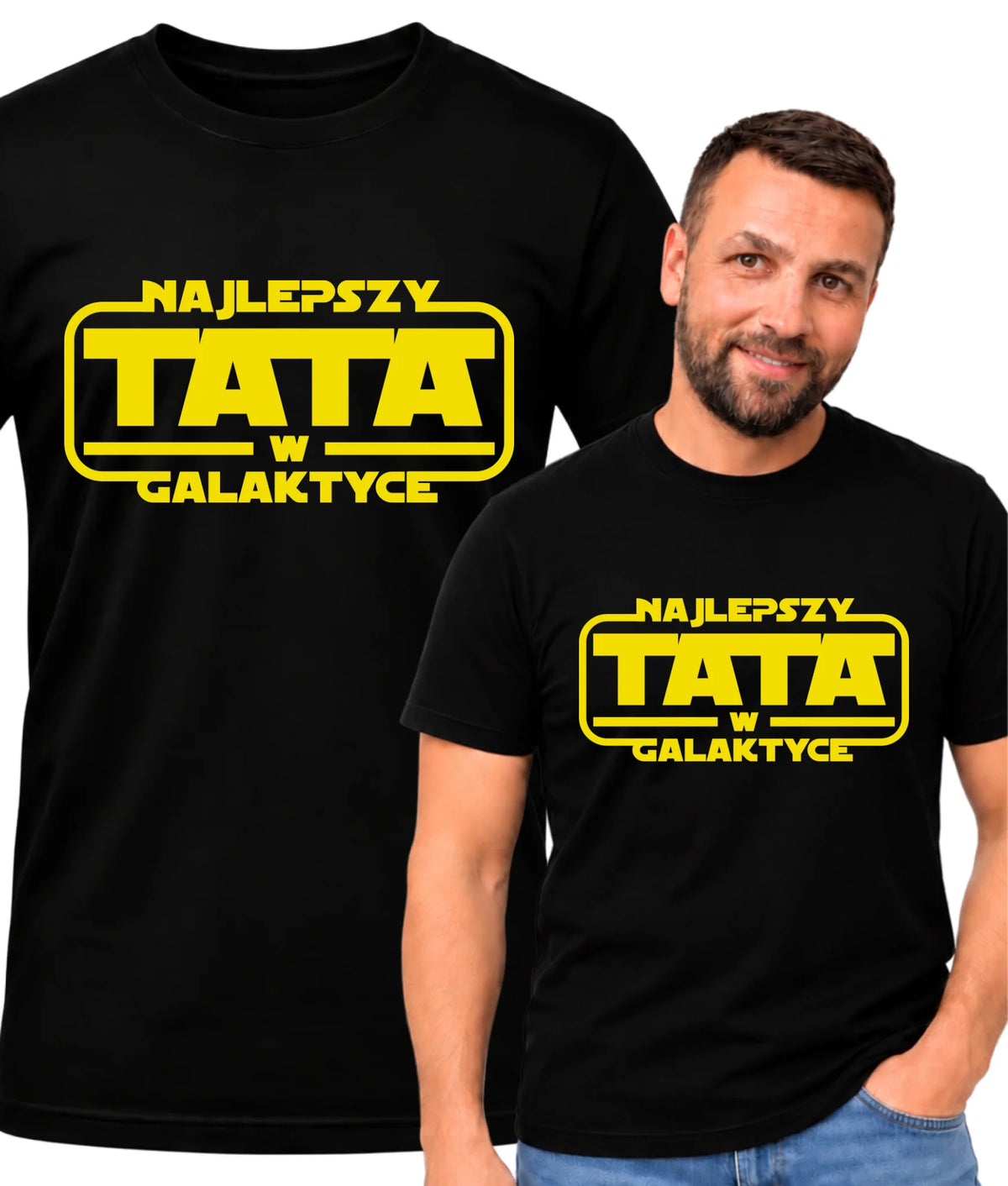 Koszulka dla taty - Najlepszy Tata w galaktyce DT30