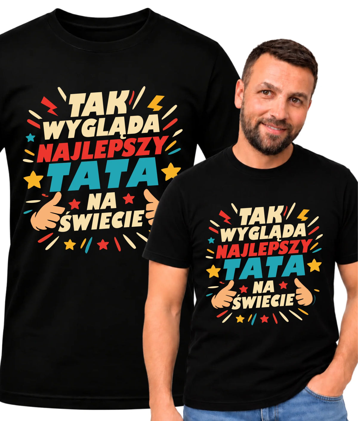 Koszulka dla taty - Tak wygląda najlepszy tata na świecie DT08