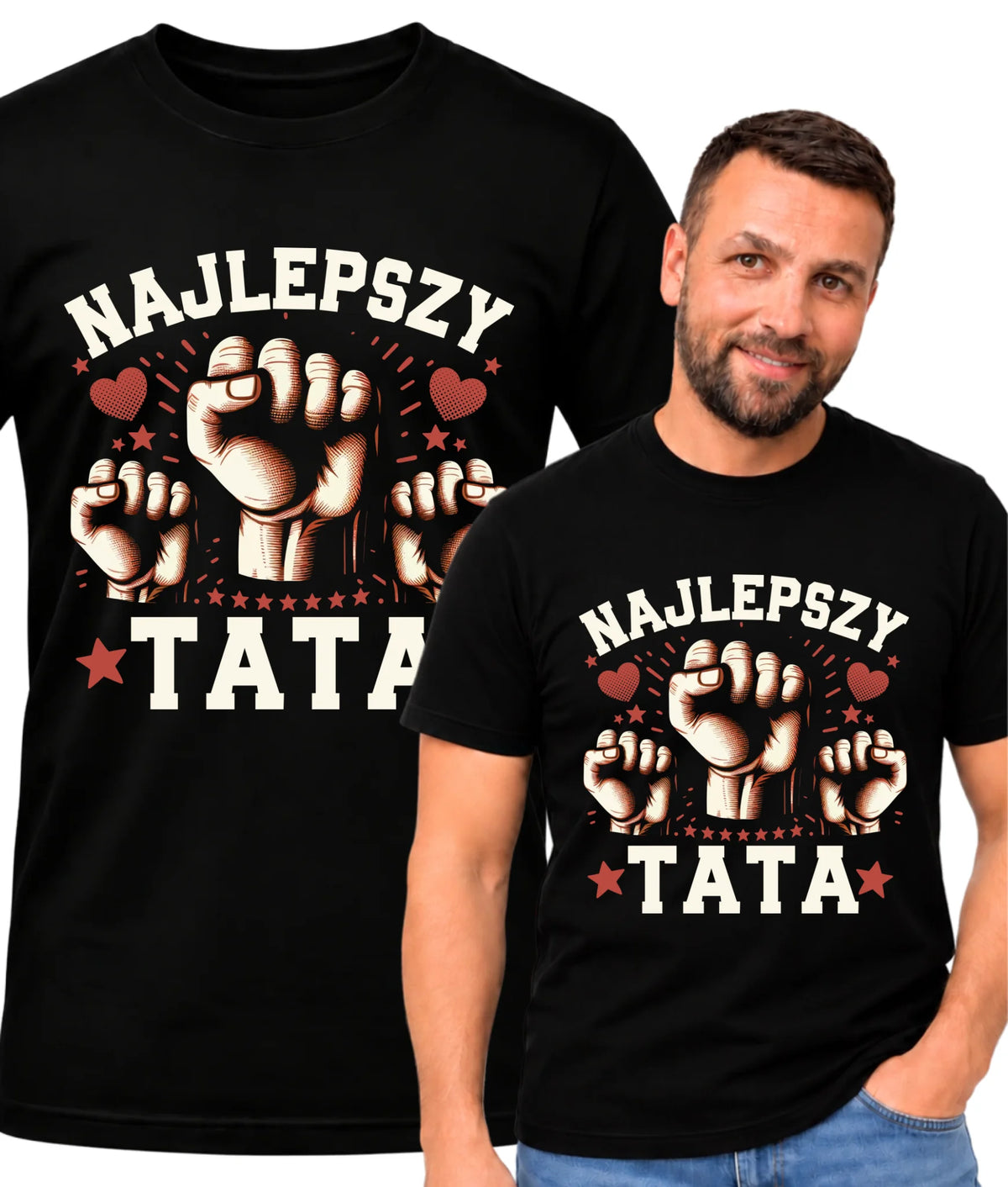 Koszulka  dla taty - Najlepszy tata DT12