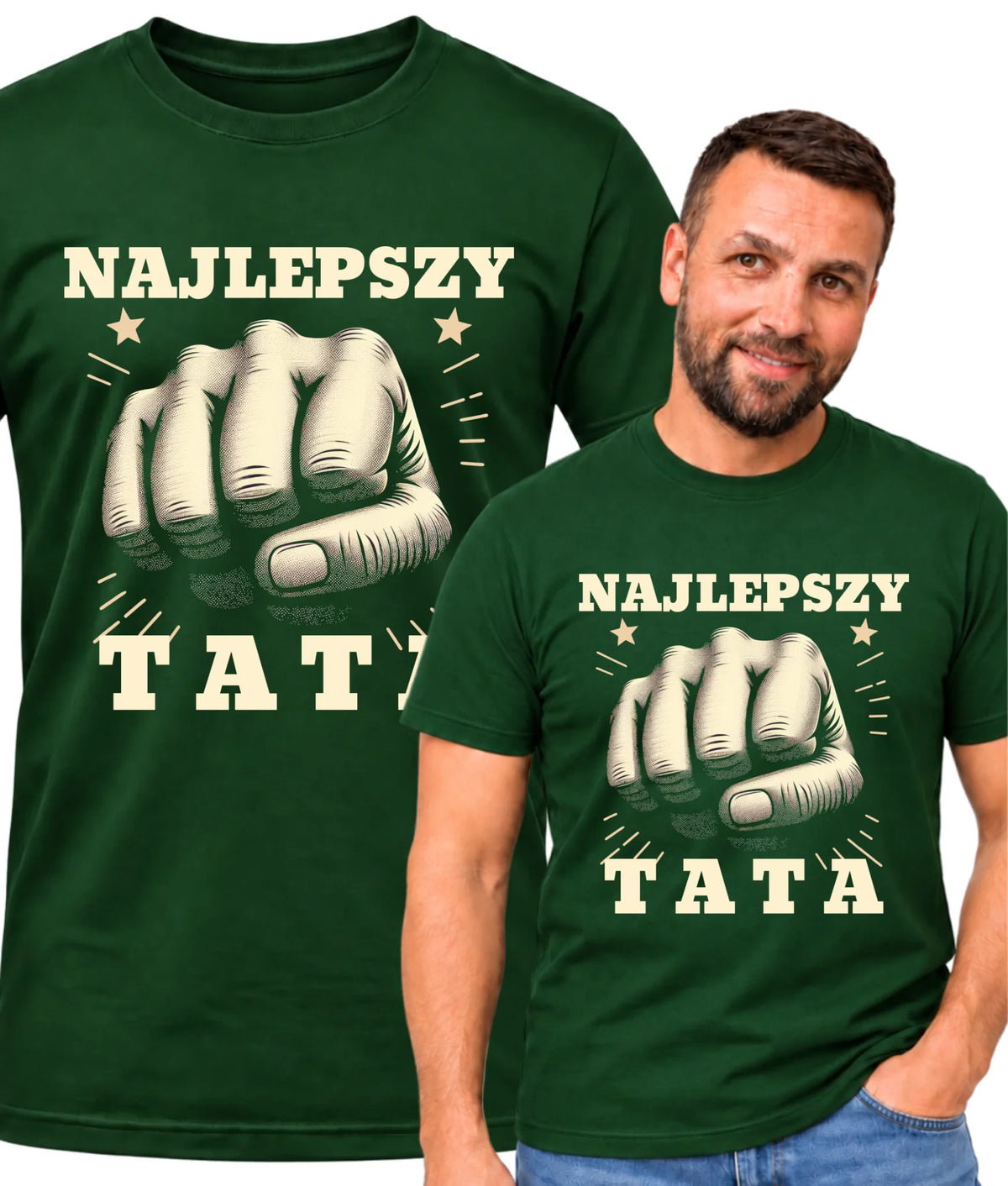 Koszulka dla taty - Najlepszy tata DT22
