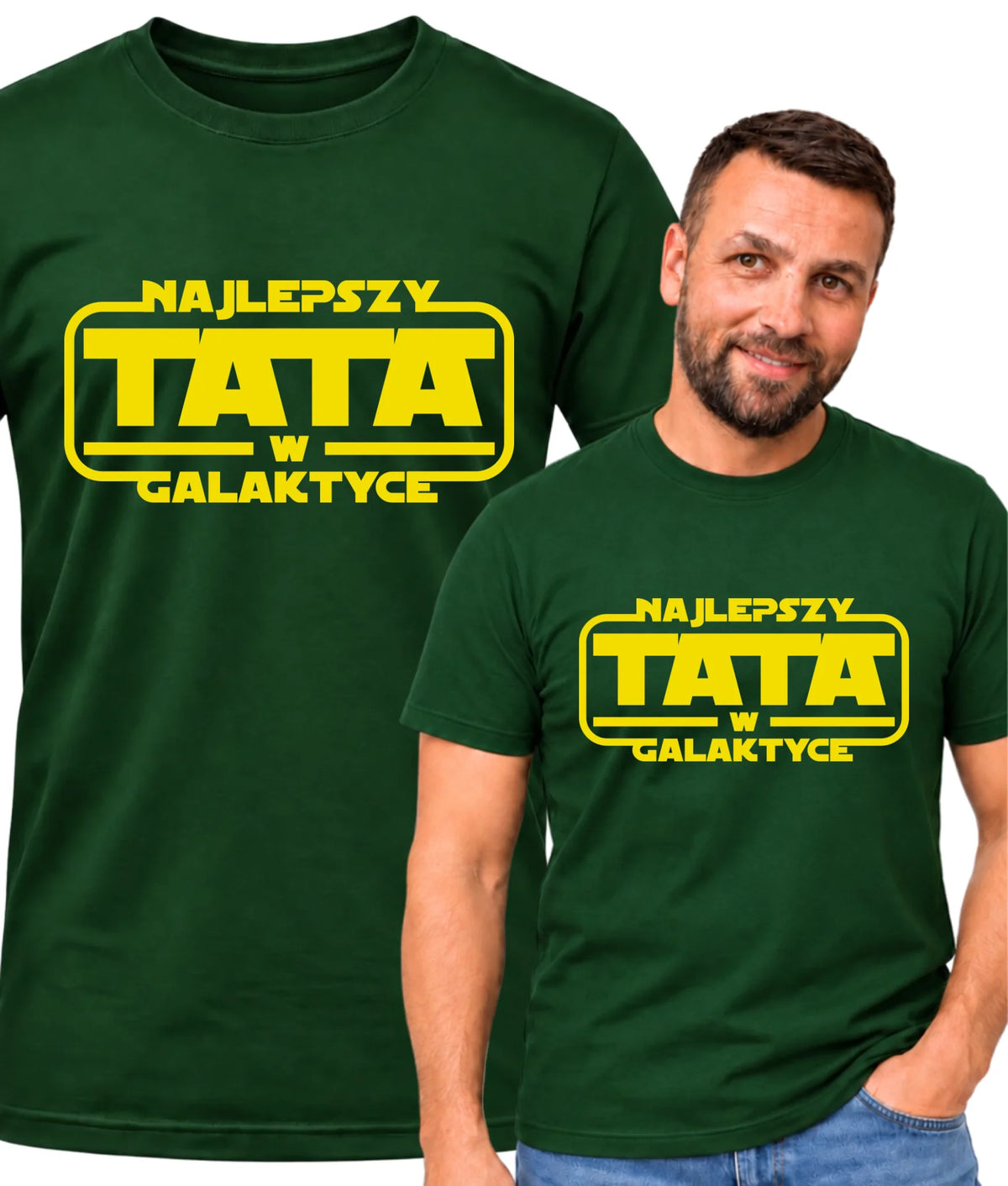 Koszulka dla taty - Najlepszy Tata w galaktyce DT30