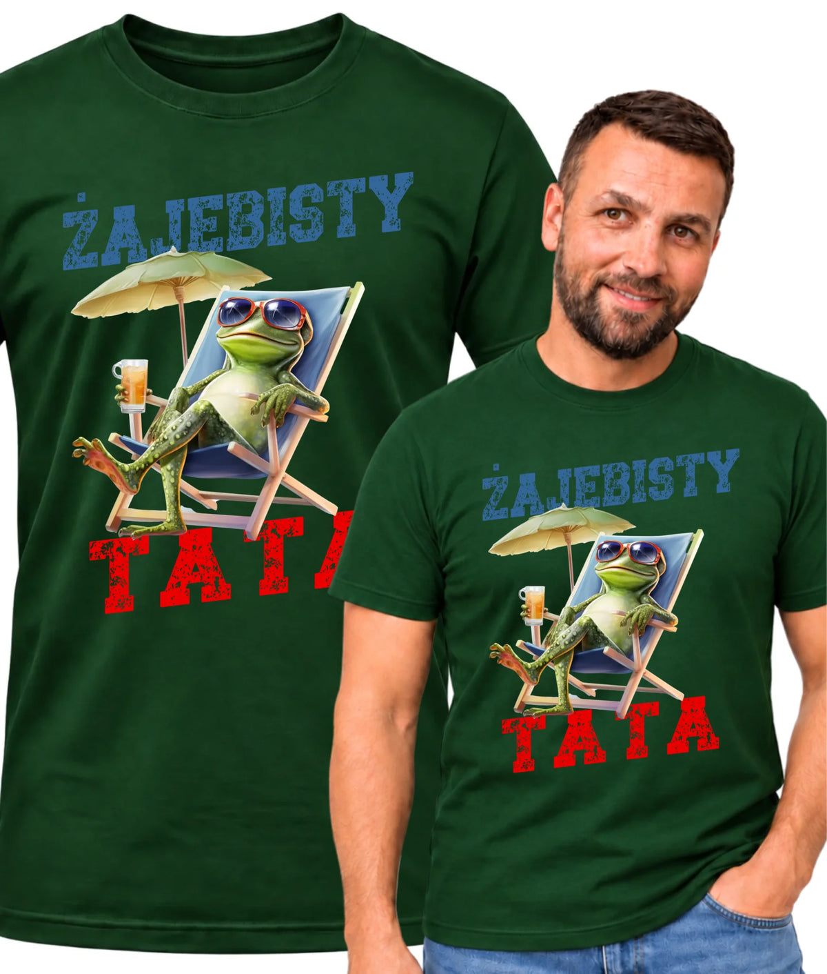 Koszulka dla taty - Żajebisty Tata DT35