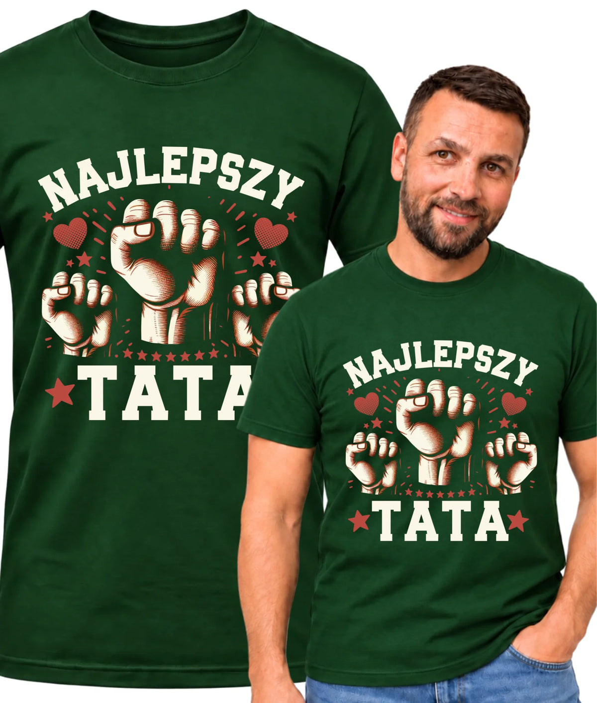 Koszulka  dla taty - Najlepszy tata DT12
