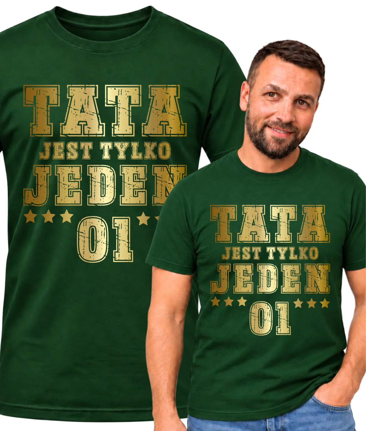 Koszulka dla taty - Tata jest tylko jeden DT33