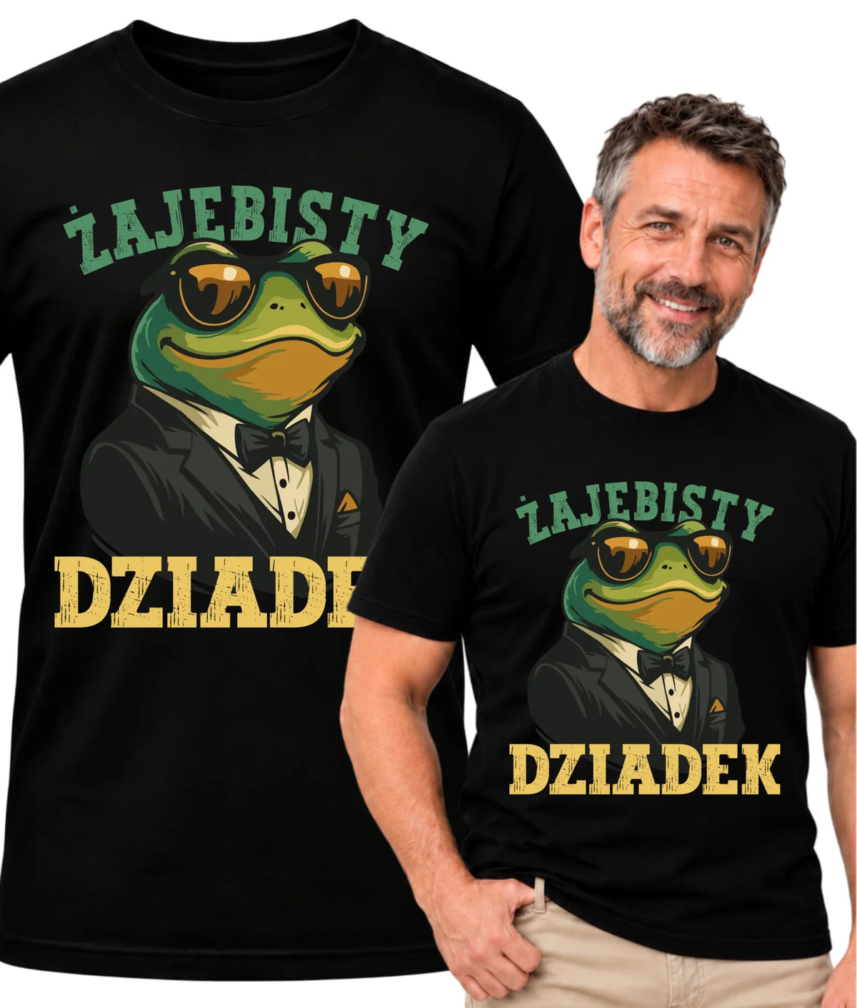 Koszulka dla dziadka - Żajebisty dziadek D42