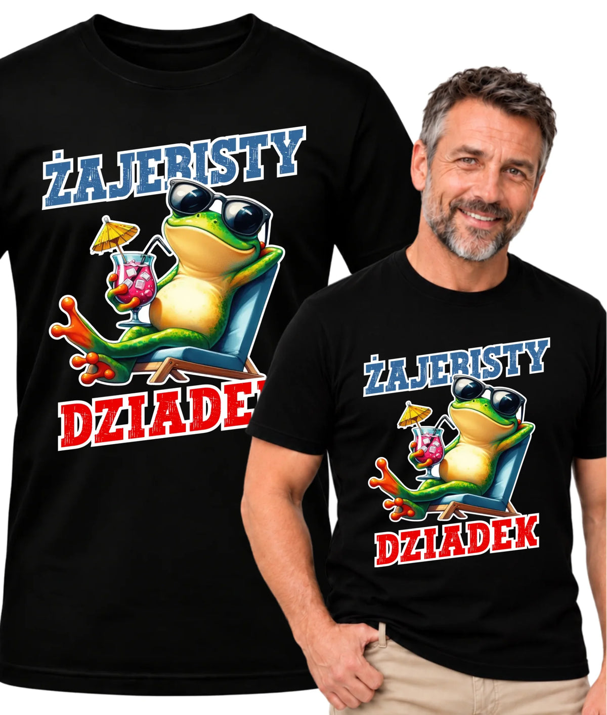 Koszulka dla dziadka - Żajebisty dziadek D27