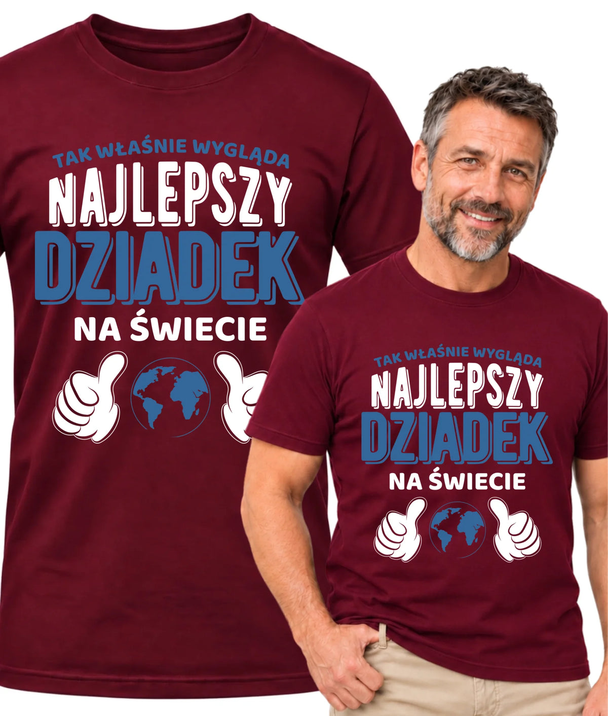 Koszulka dla dziadka - Tak wygląda najlepszy dziadek na świecie D24