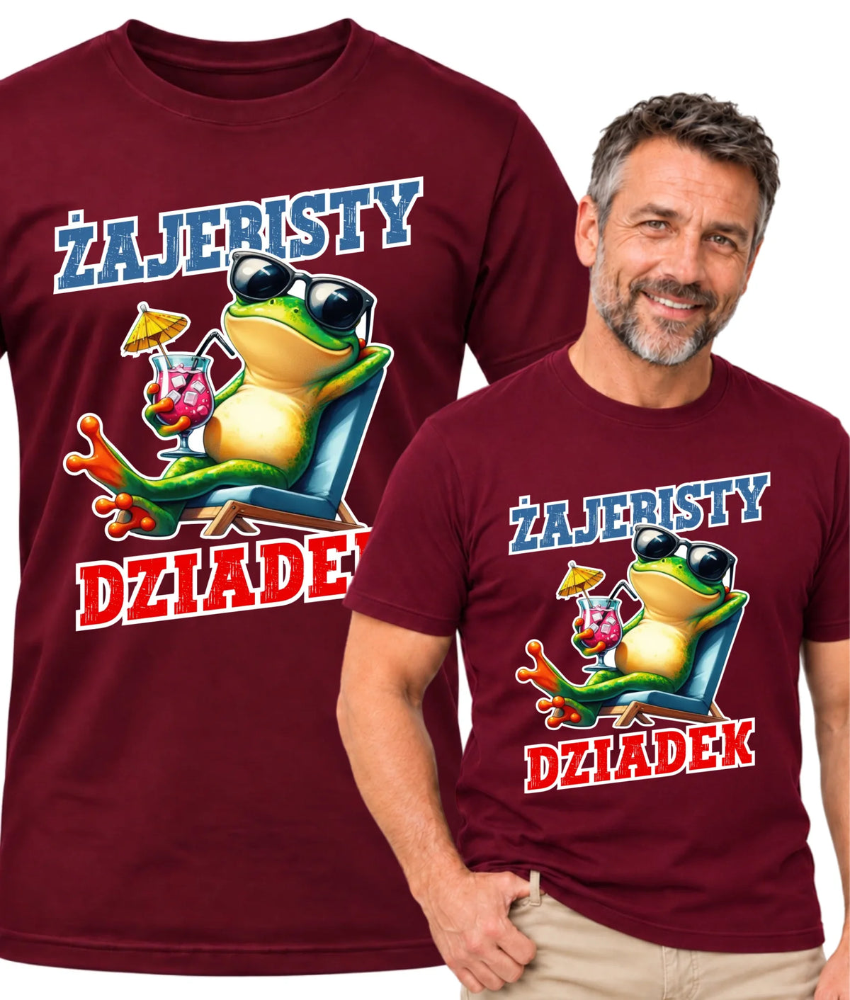 Koszulka dla dziadka - Żajebisty dziadek D27