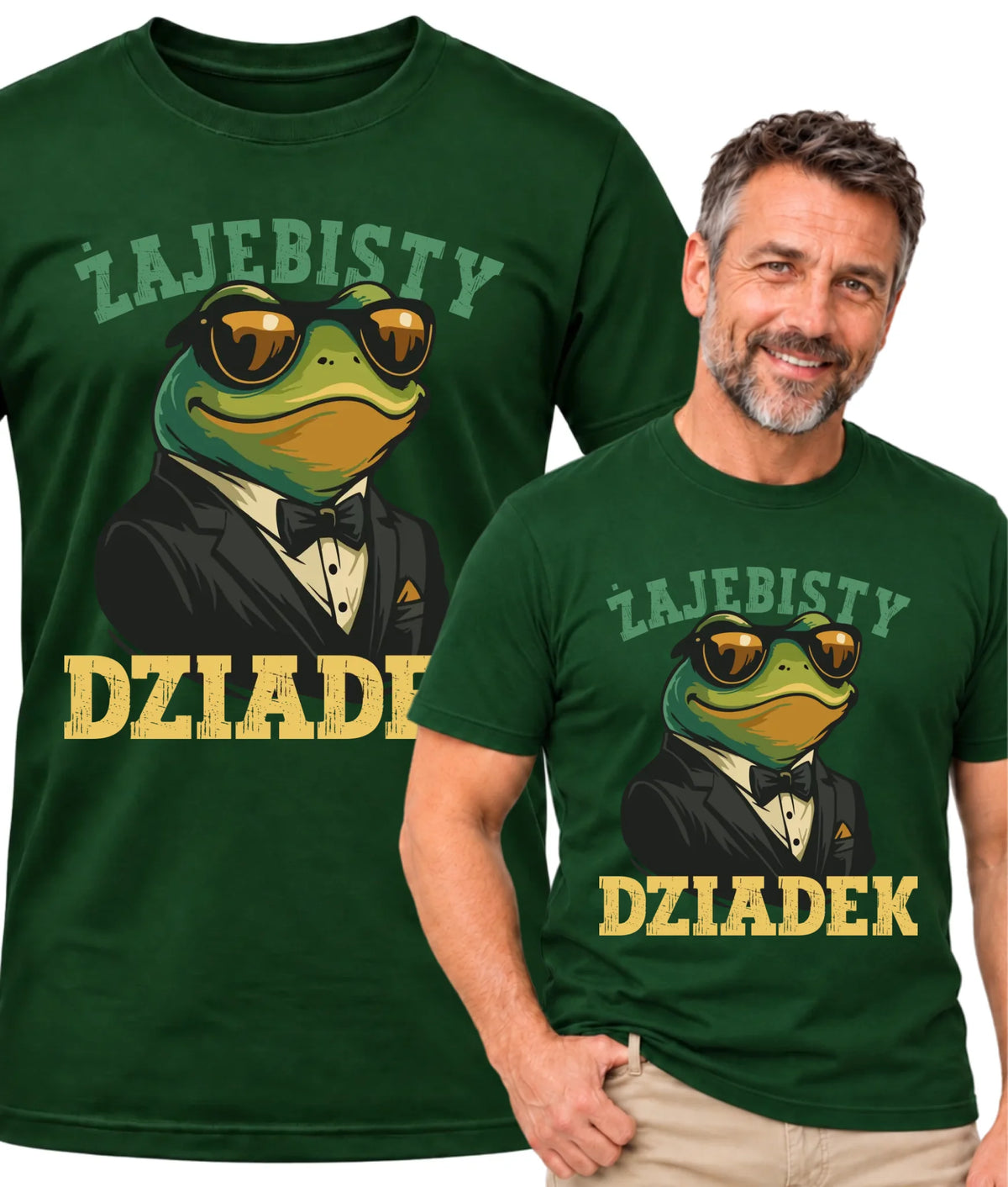 Koszulka dla dziadka - Żajebisty dziadek D42