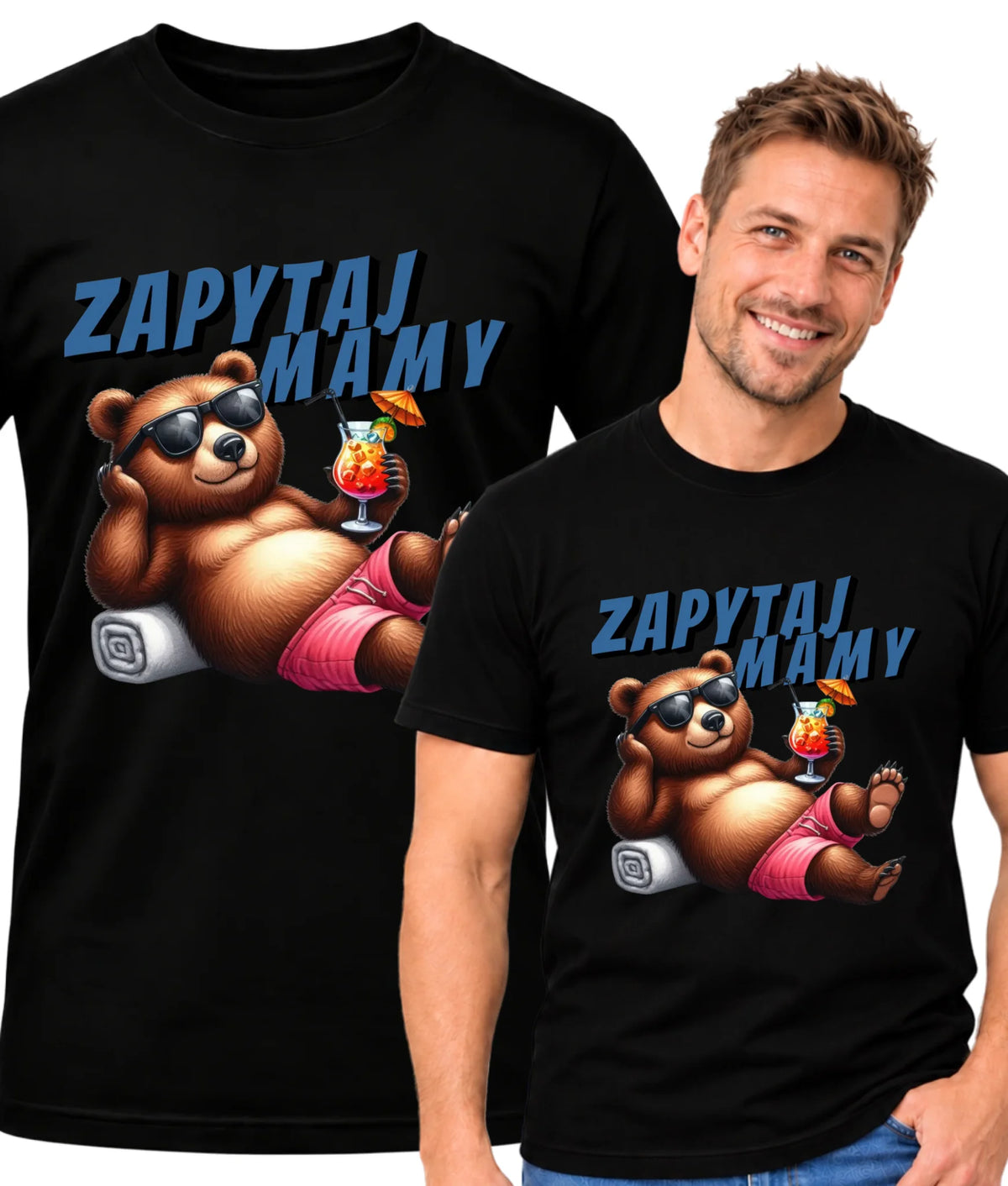 Zapytaj mamy | Koszulka męska dla taty DT77