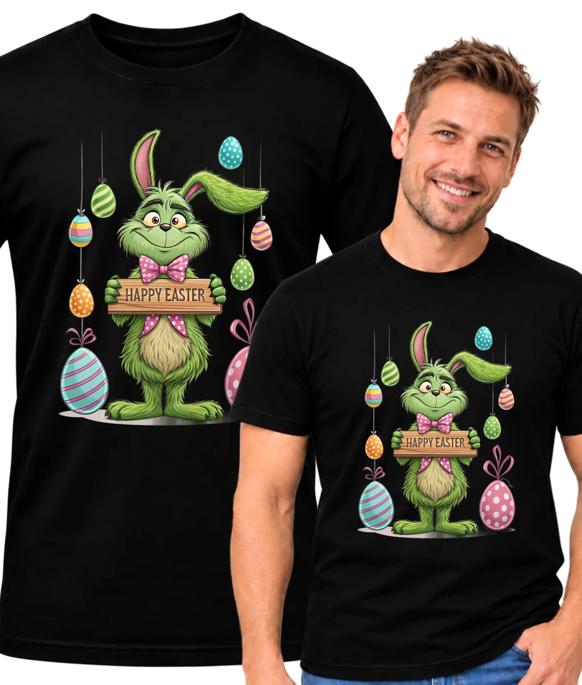 Grinch | Koszulka męska na Wielkanoc WN33