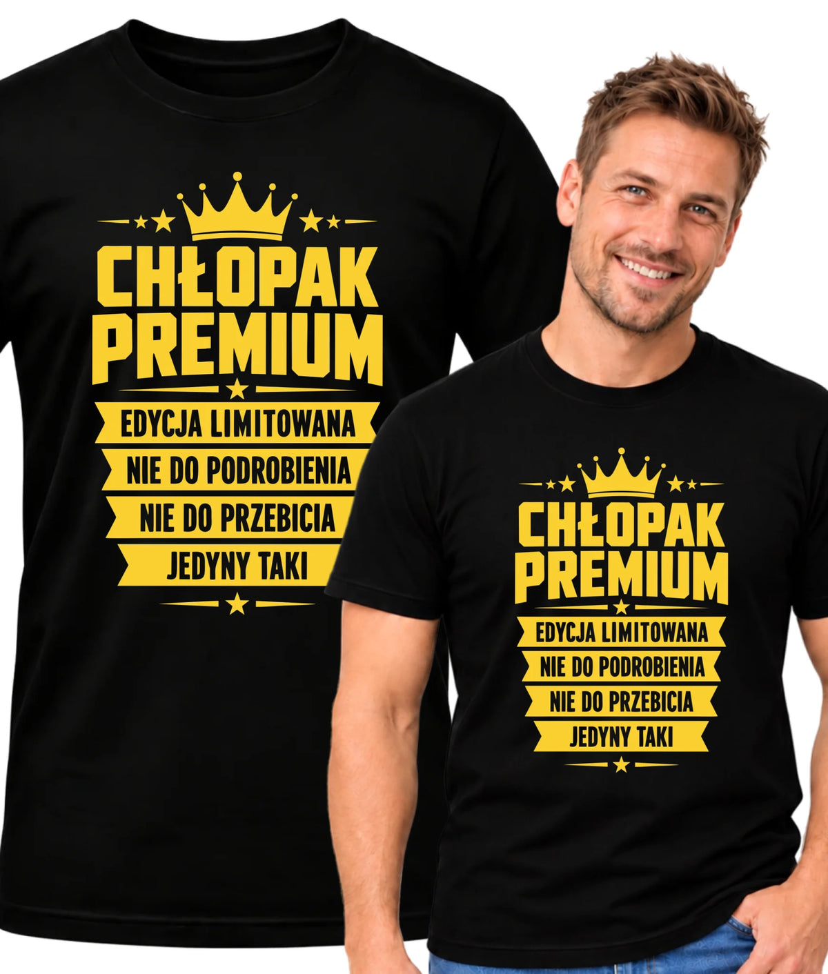 Koszulka dla chłopaka - Chłopak Premium Edycja Limitowana