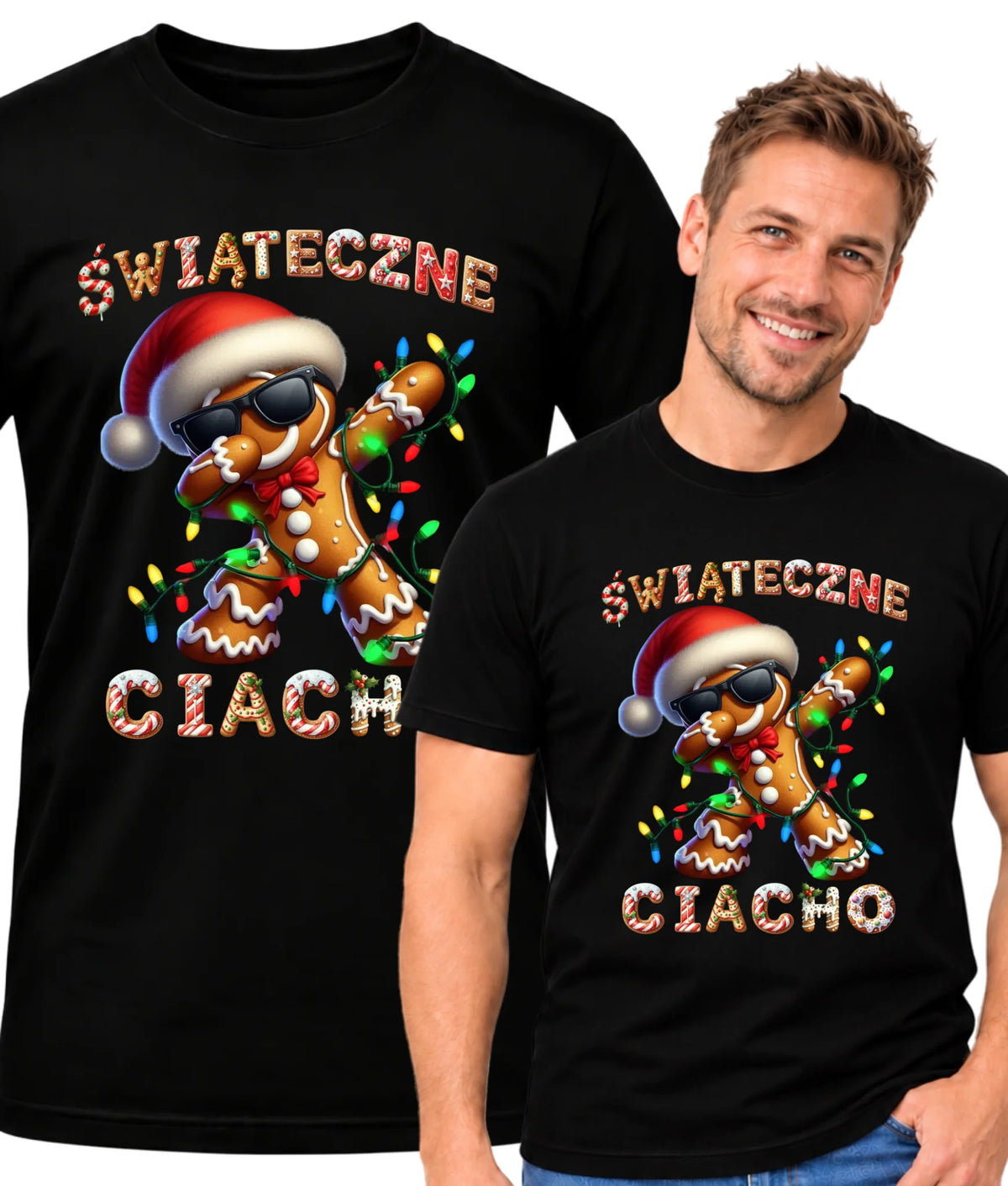 Koszulka męska świąteczna - Świąteczne Ciacho BN25