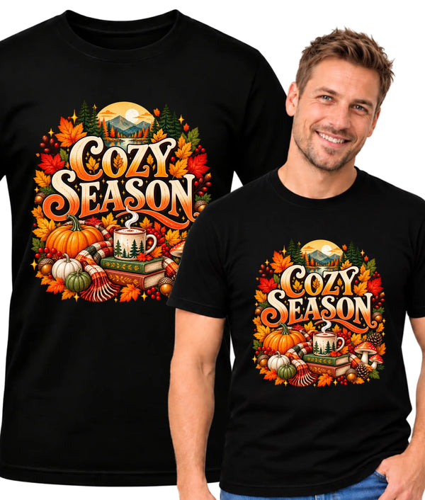Koszulka męska jesienna - Cozy Seasons