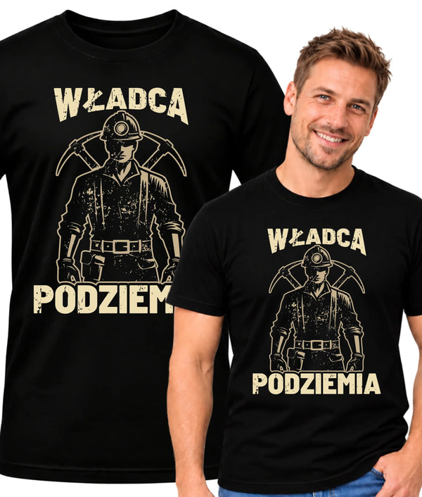 Koszulka męska dla górnika - Władca Podziemia