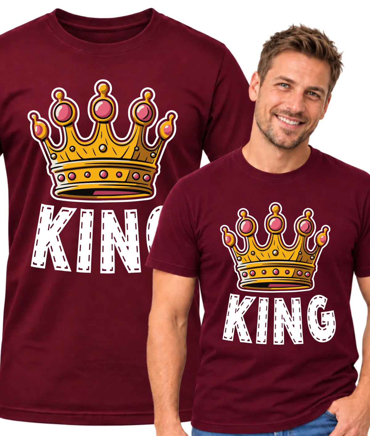 Koszulka męska - King W41