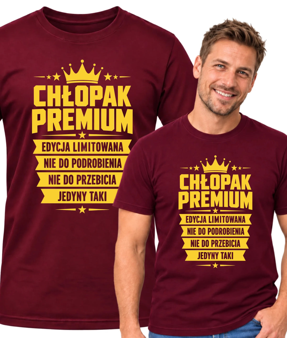 Koszulka dla chłopaka - Chłopak Premium Edycja Limitowana