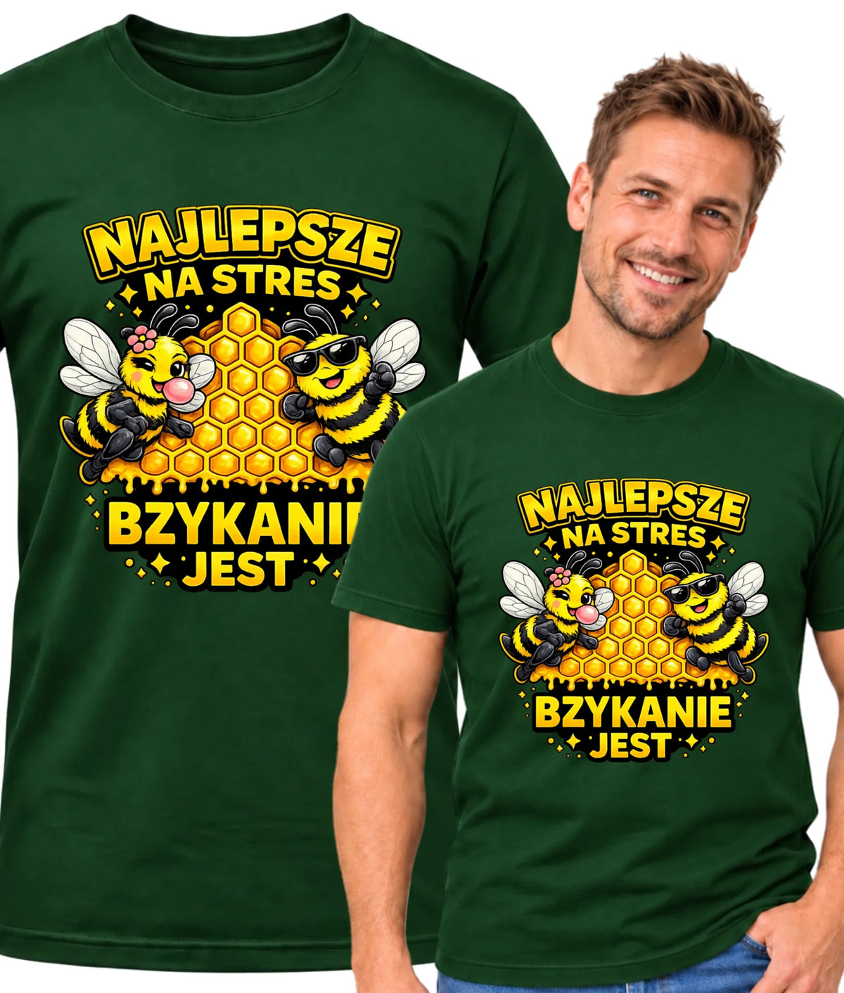 Koszulka męska - Najlepsze na stres bzykanie jest W79