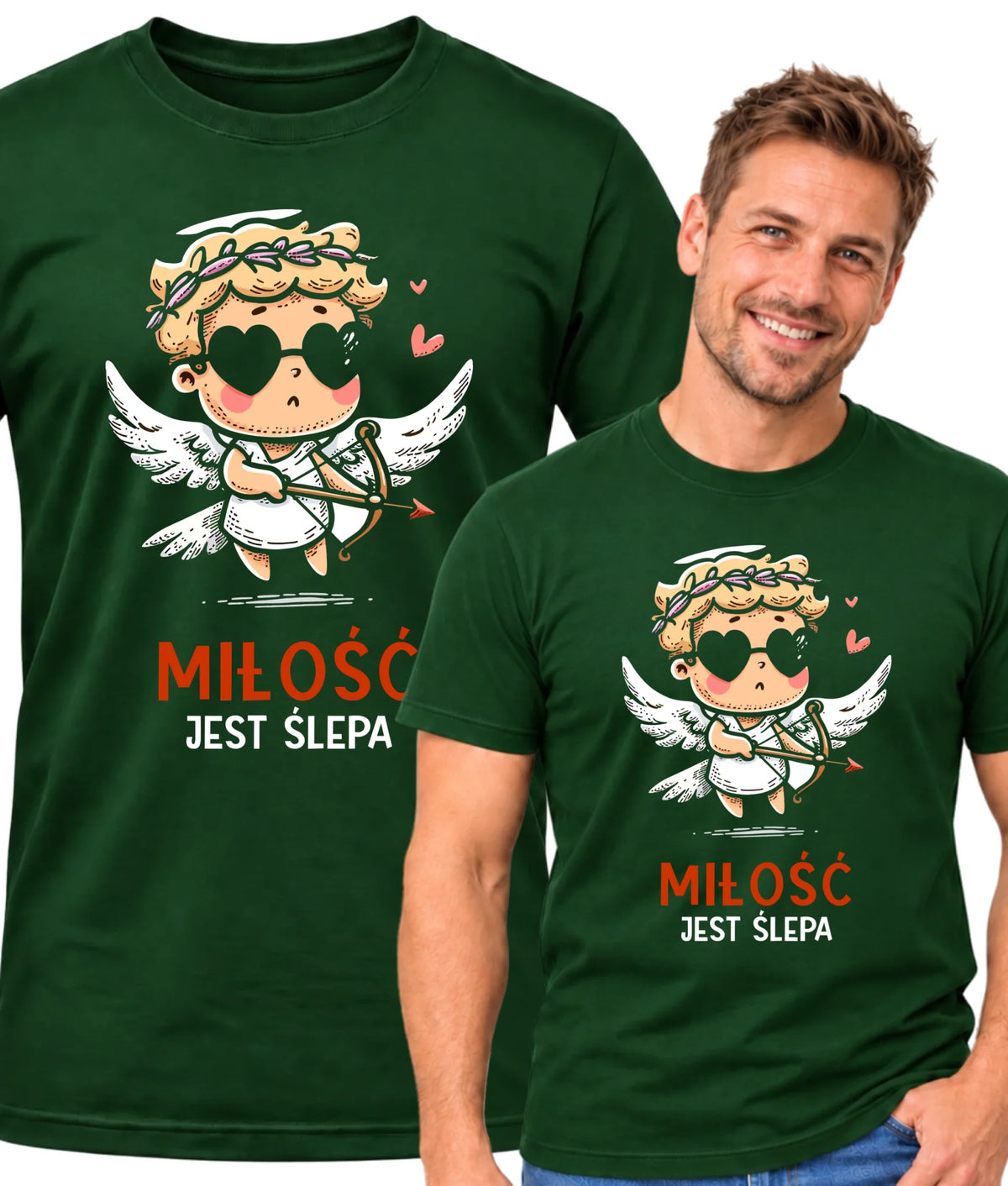 Koszulka męska - Miłość jest ślepa W48