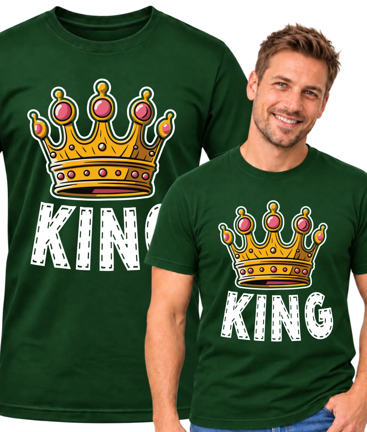 Koszulka męska - King W41