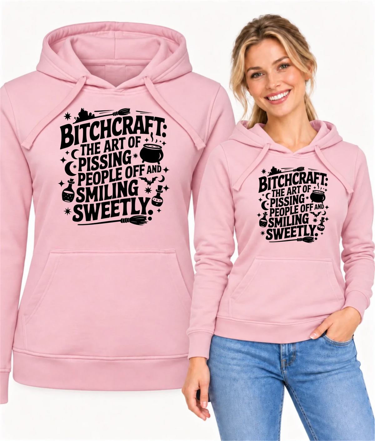 Bluza damska na Halloween - Bitchcraft HL25