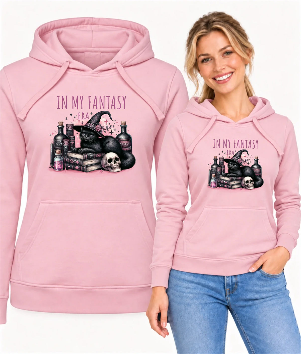 Bluza damska z kapturem na Halloween - In my fantasy era HL04