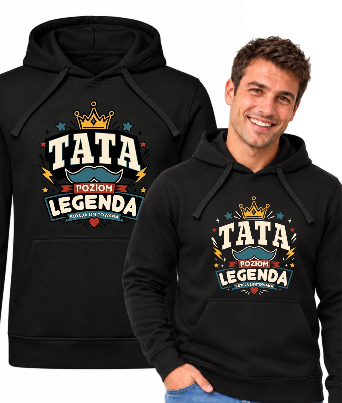 Bluza z kapturem dla taty - Legenda Edycja Limitowana DT26
