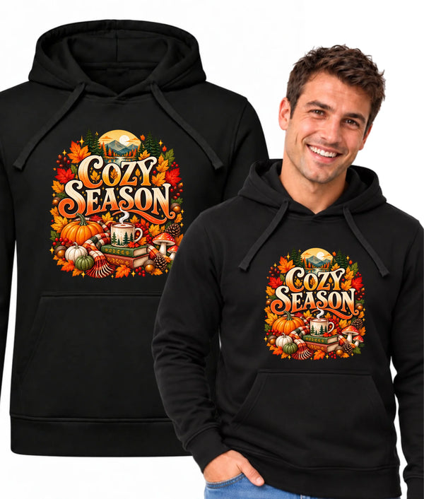 Bluza męska z kapturem jesienna - Cozy Season