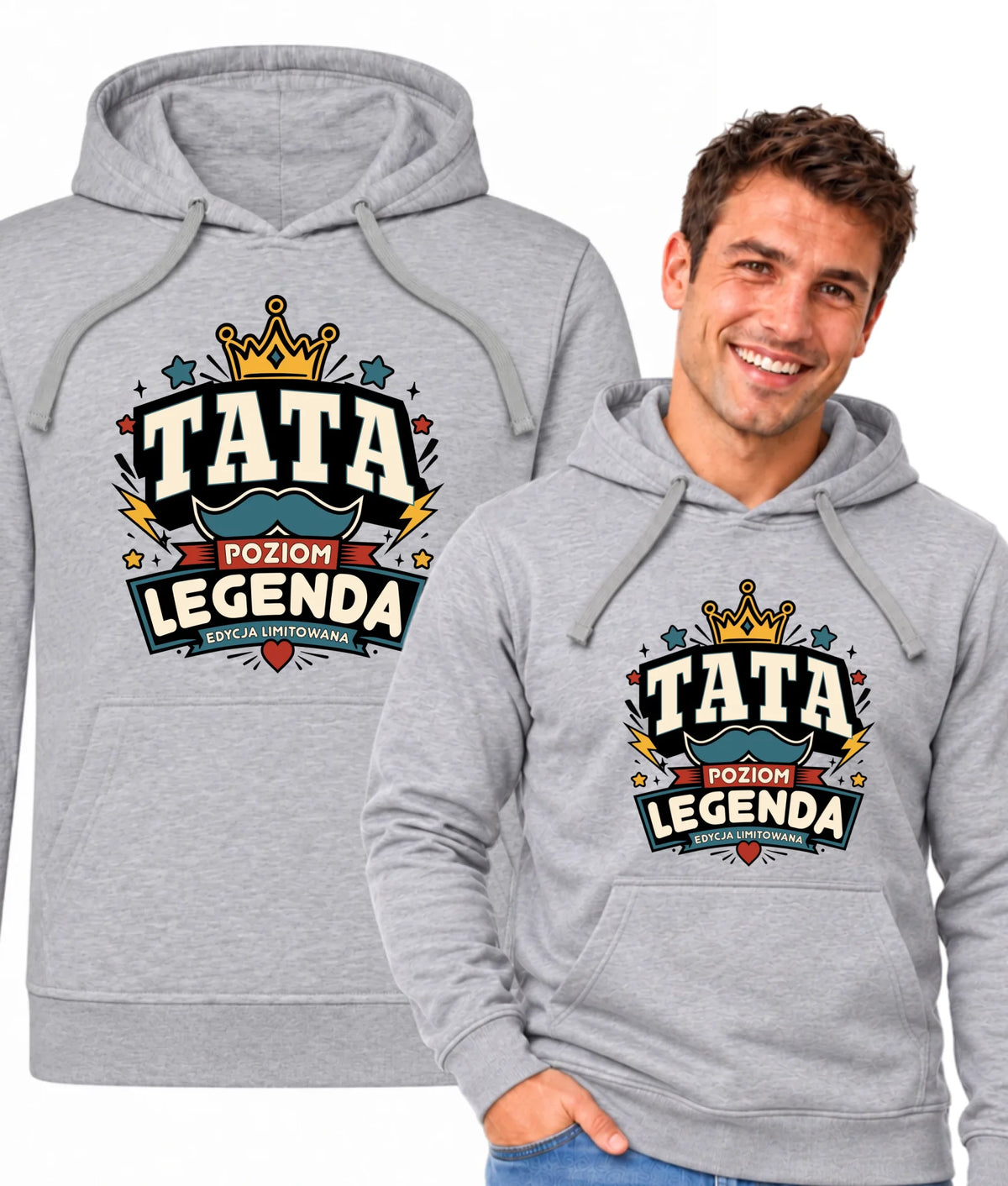 Bluza z kapturem dla taty - Legenda Edycja Limitowana DT26