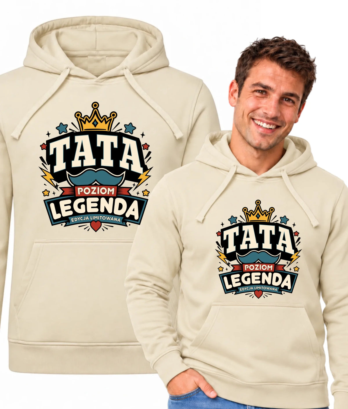 Bluza z kapturem dla taty - Legenda Edycja Limitowana DT26
