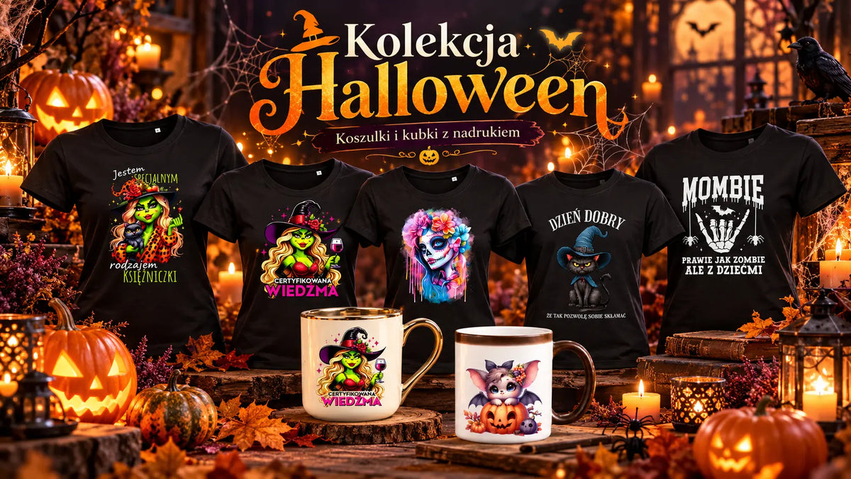 Prezenty i gadżety z opiornymi wzorami na Halloween